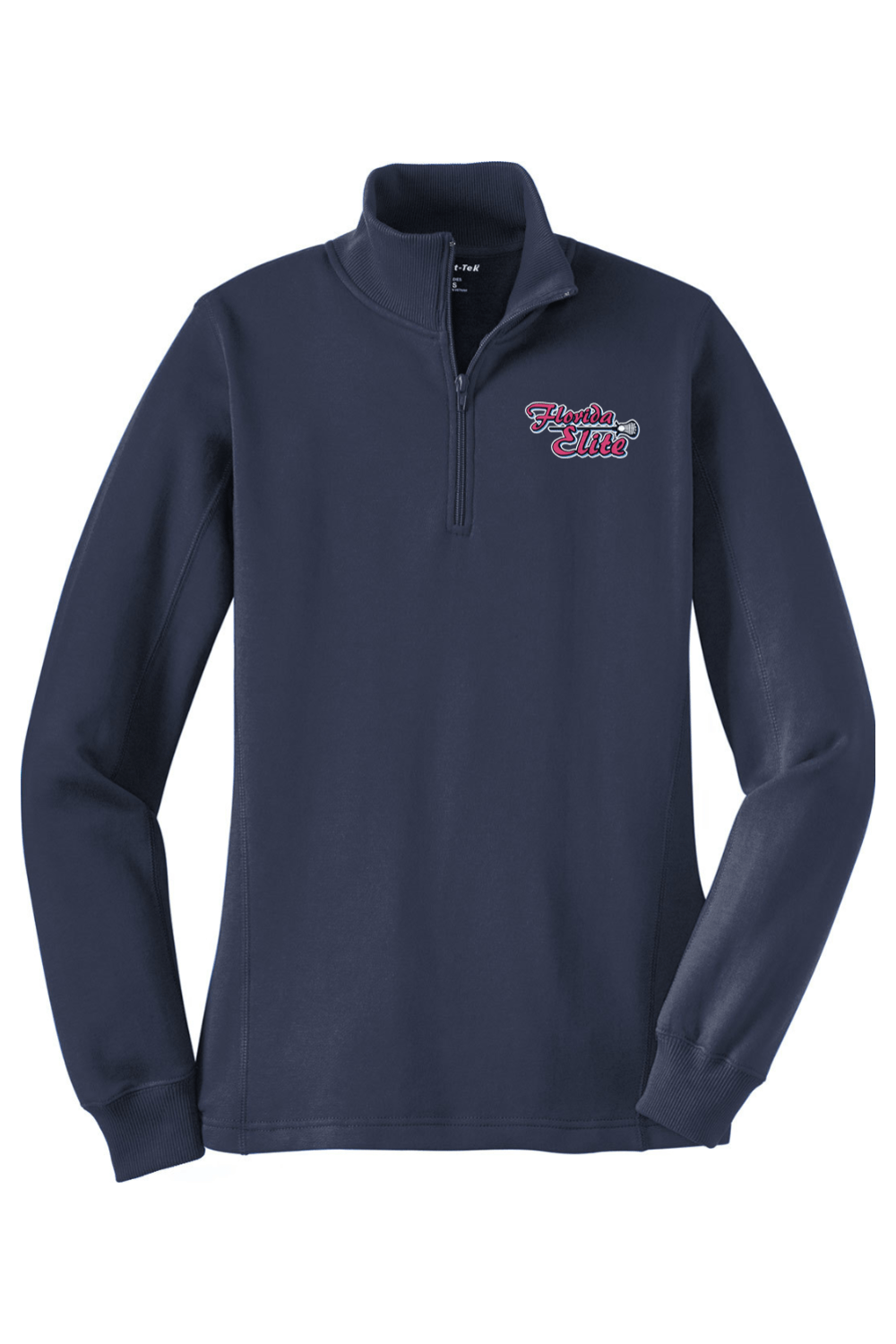 Florida Elite LC Adult Women's Embroidered Quarter-Zip Pullover Signature Lacrosse