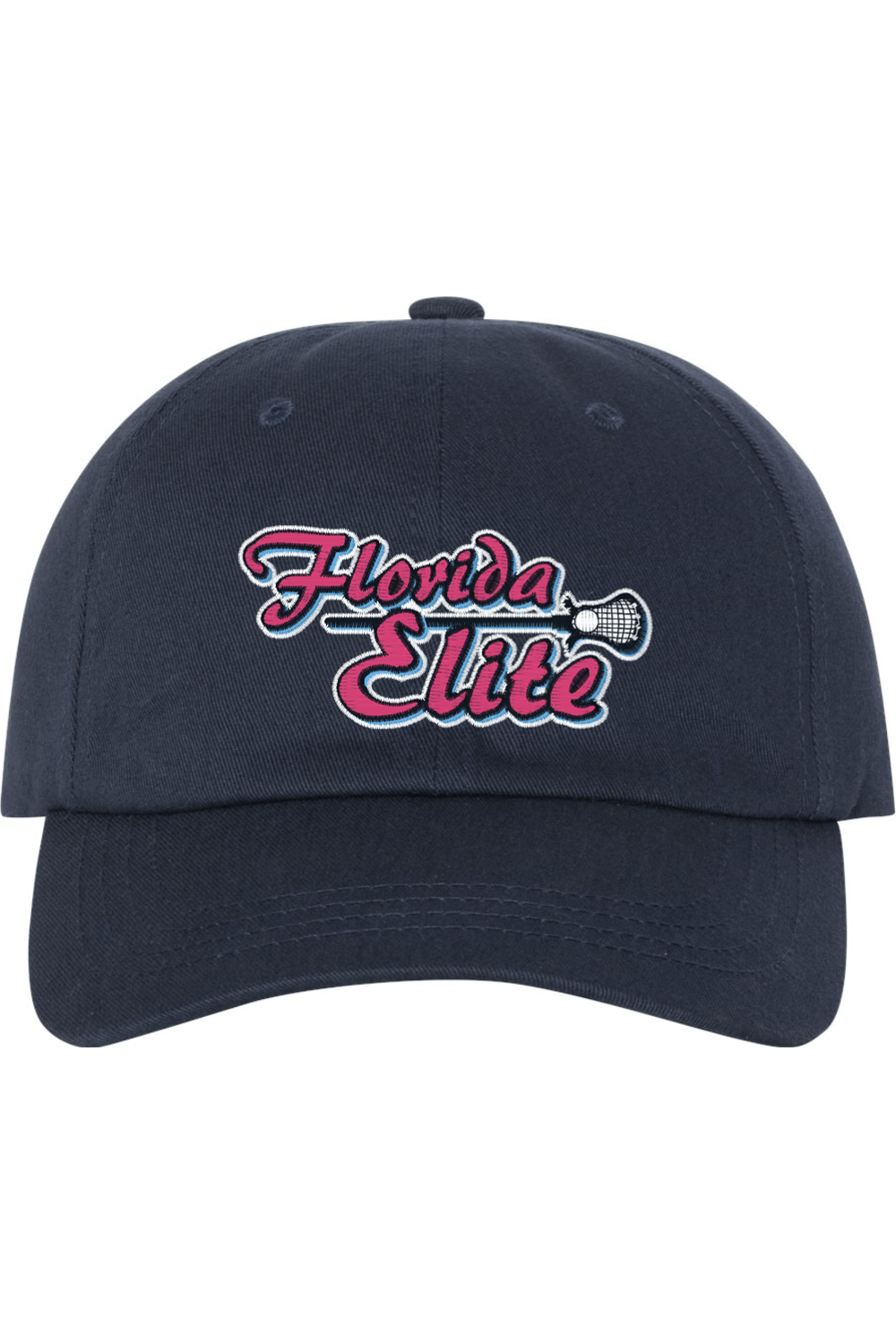Florida Elite LC Embroidered Dad Hat Signature Lacrosse