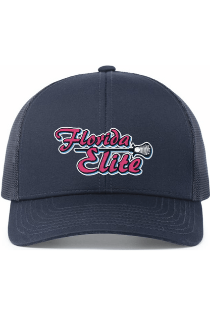 Florida Elite LC Embroidered Trucker Hat Signature Lacrosse