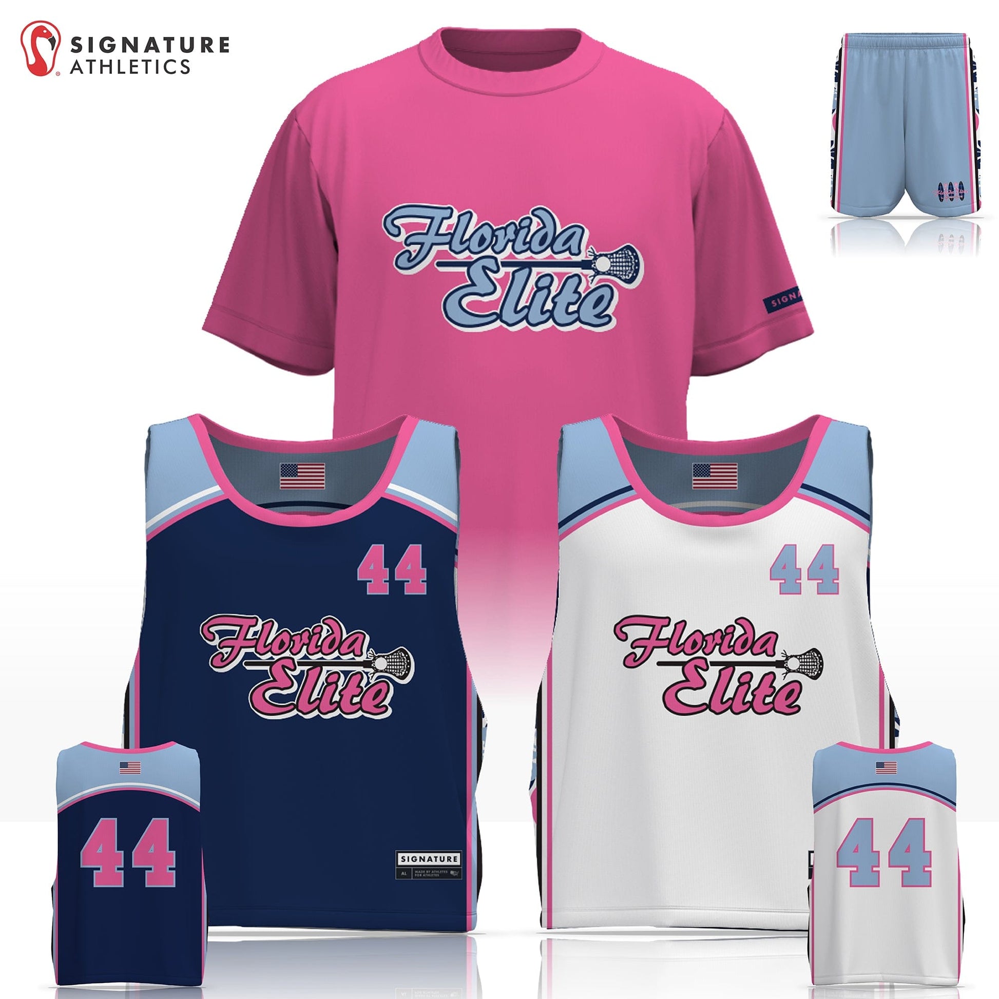 Florida Elite Men's 3 Piece Player Package: Boy's Elite Signature Lacrosse