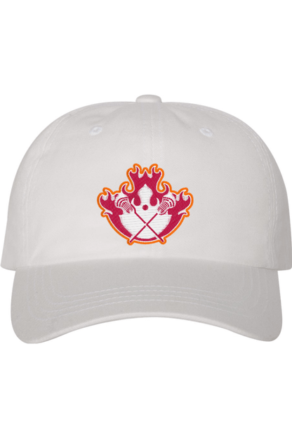 Florida Flames LC Embroidered Dad Hat Signature Lacrosse