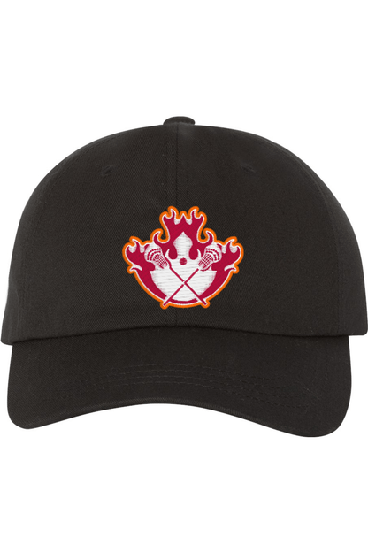 Florida Flames LC Embroidered Dad Hat Signature Lacrosse