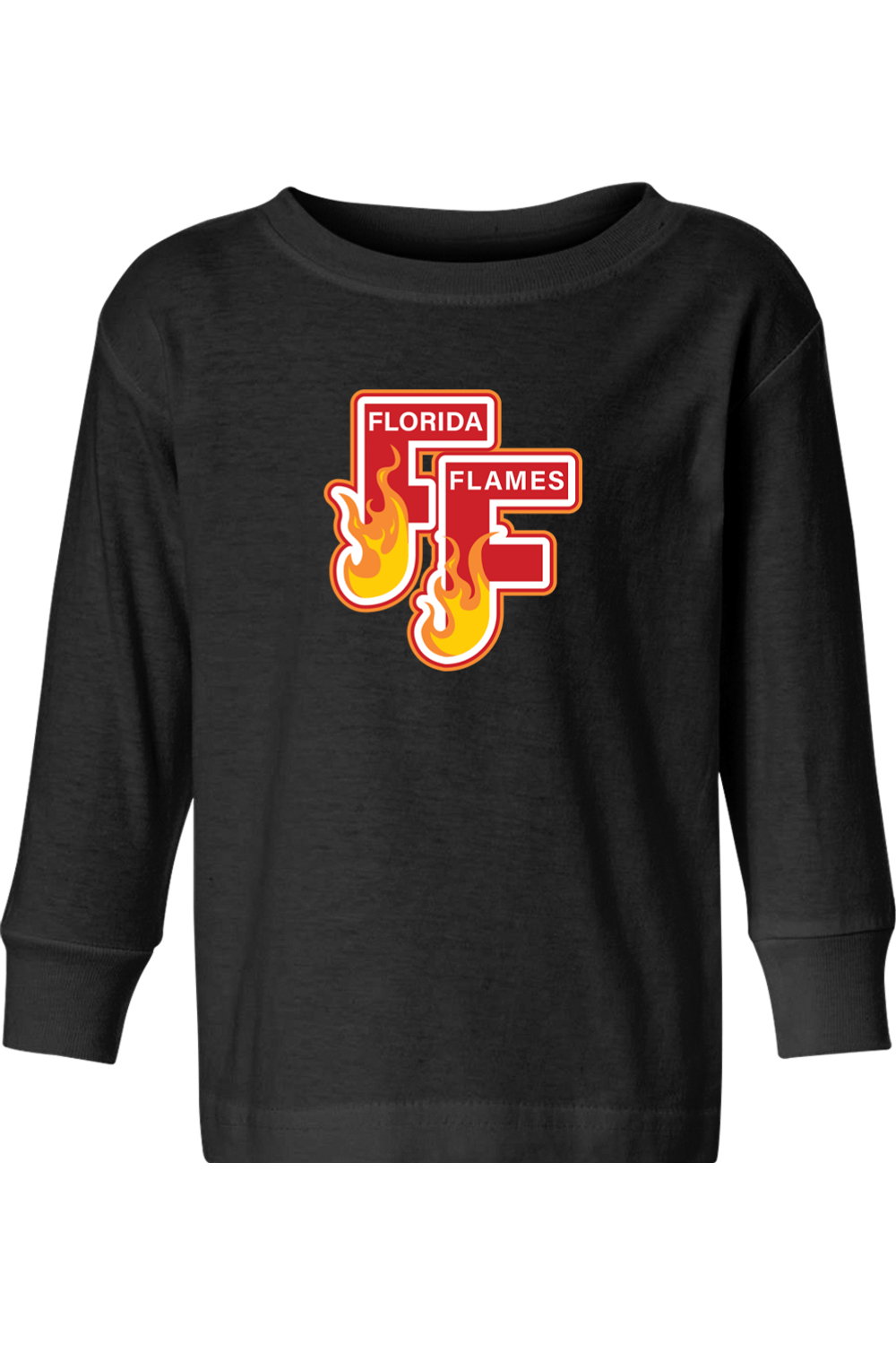 Florida Flames LC Toddler Long Sleeve T-Shirt Signature Lacrosse