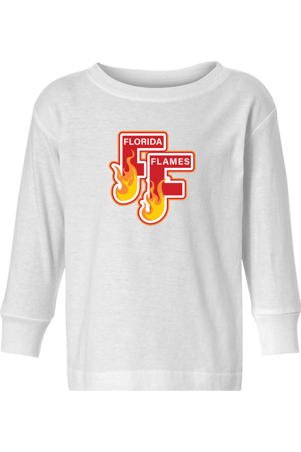 Florida Flames LC Toddler Long Sleeve T-Shirt Signature Lacrosse
