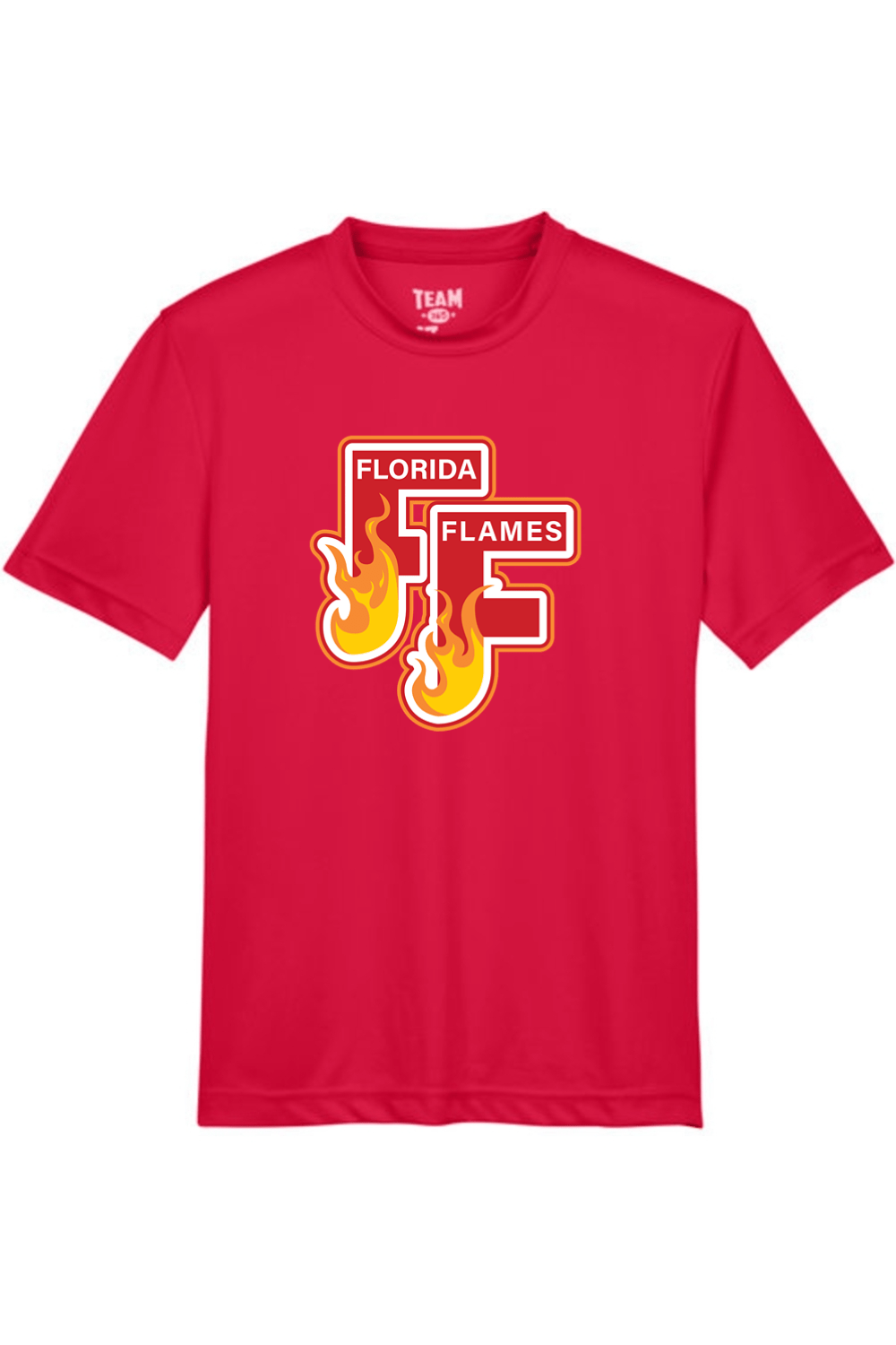 Florida Flames LC Youth Athletic T-Shirt Signature Lacrosse
