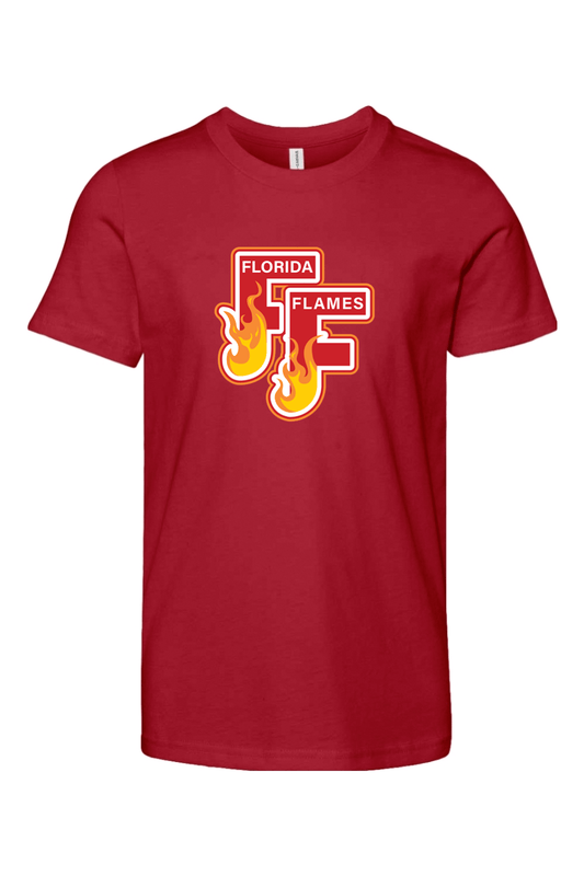 Florida Flames LC Youth Lifestyle T-Shirt Signature Lacrosse