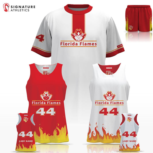 Florida Flames Women's 3 Piece Player Package: Flames Signature Lacrosse