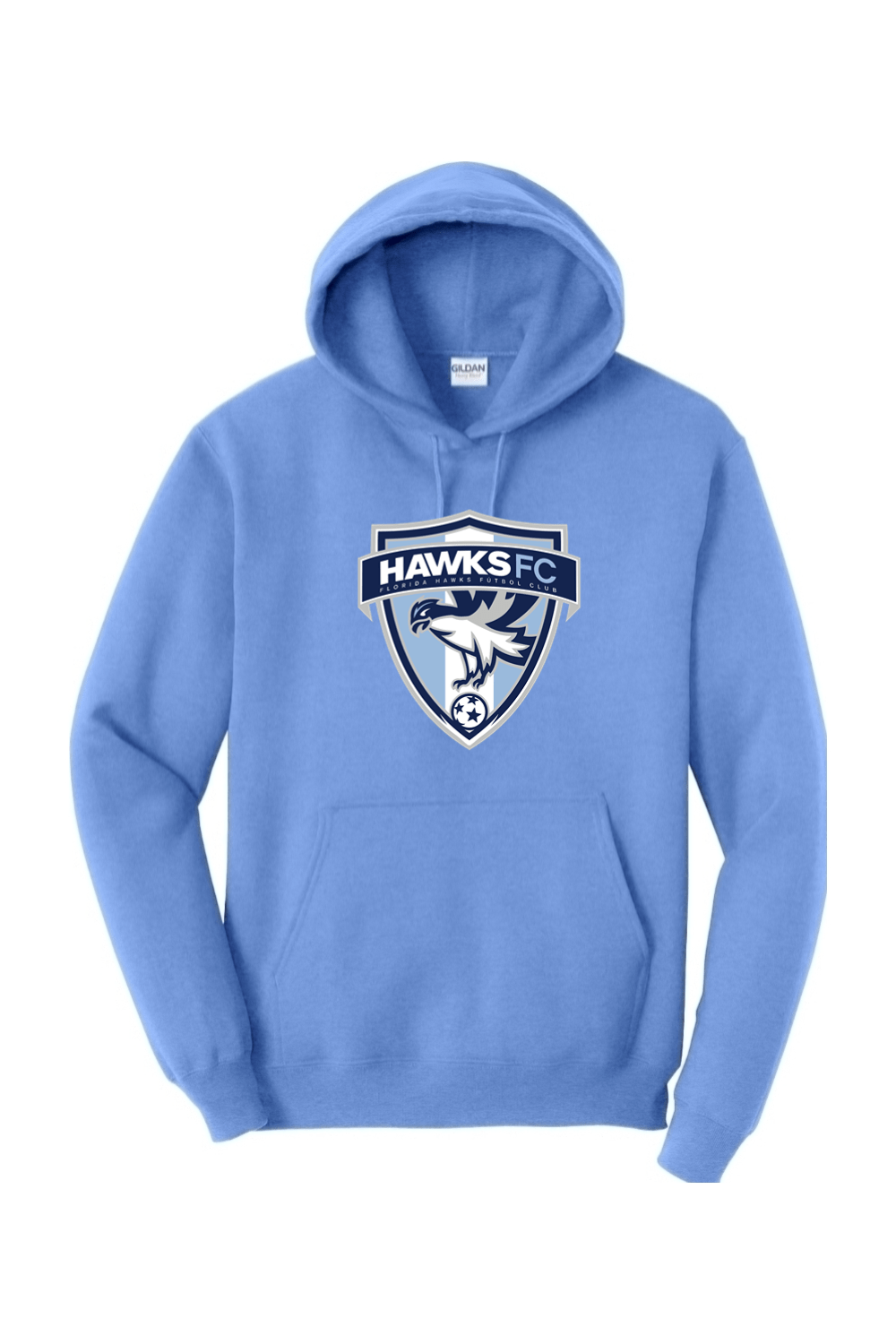 Florida Hawks FC Adult Heavyweight Hoodie Signature Lacrosse