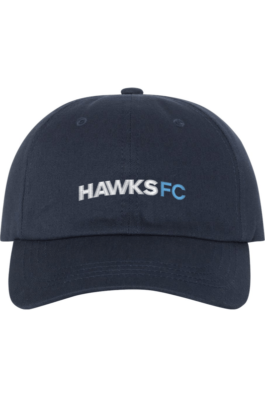 Florida Hawks FC Embroidered Dad Hat Signature Lacrosse