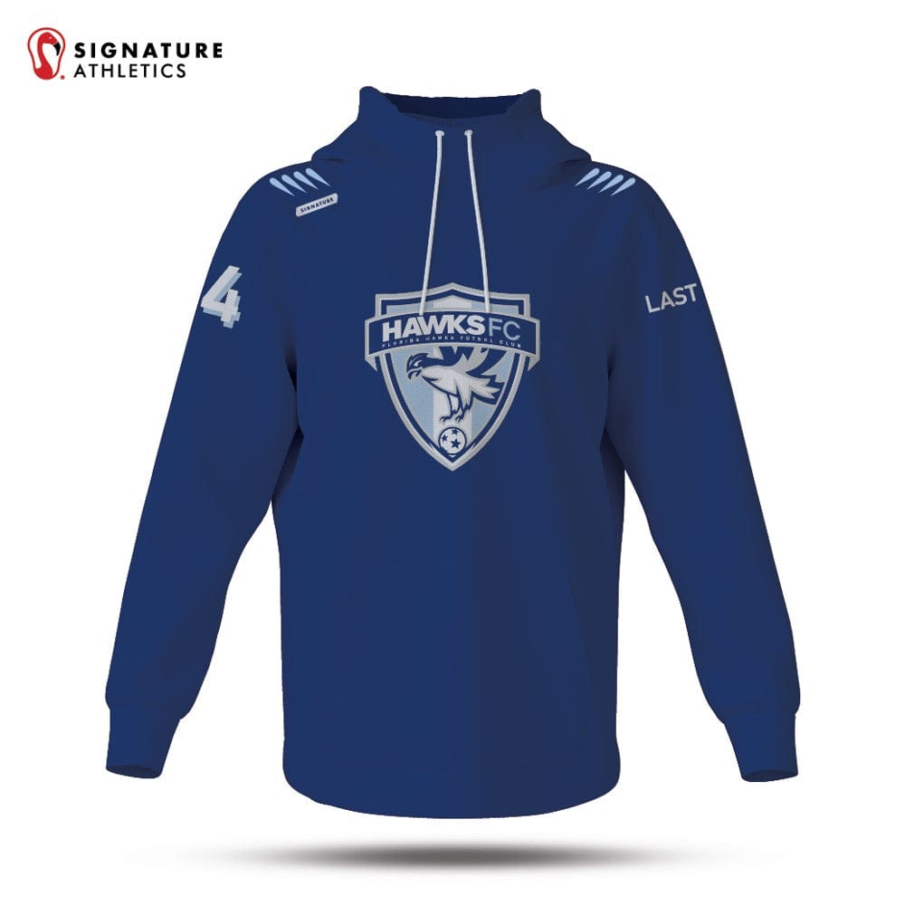 Florida Hawks FC Pro Dye Sub Scuba Hoodie: FL Hawks Signature Lacrosse