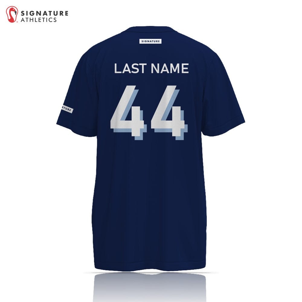 Florida Hawks FC Women's Navy Short Sleeve Tech Tee Signature Lacrosse