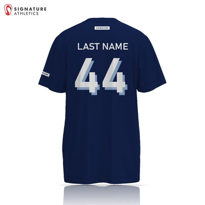 Florida Hawks FC Women's Navy Short Sleeve Tech Tee Signature Lacrosse