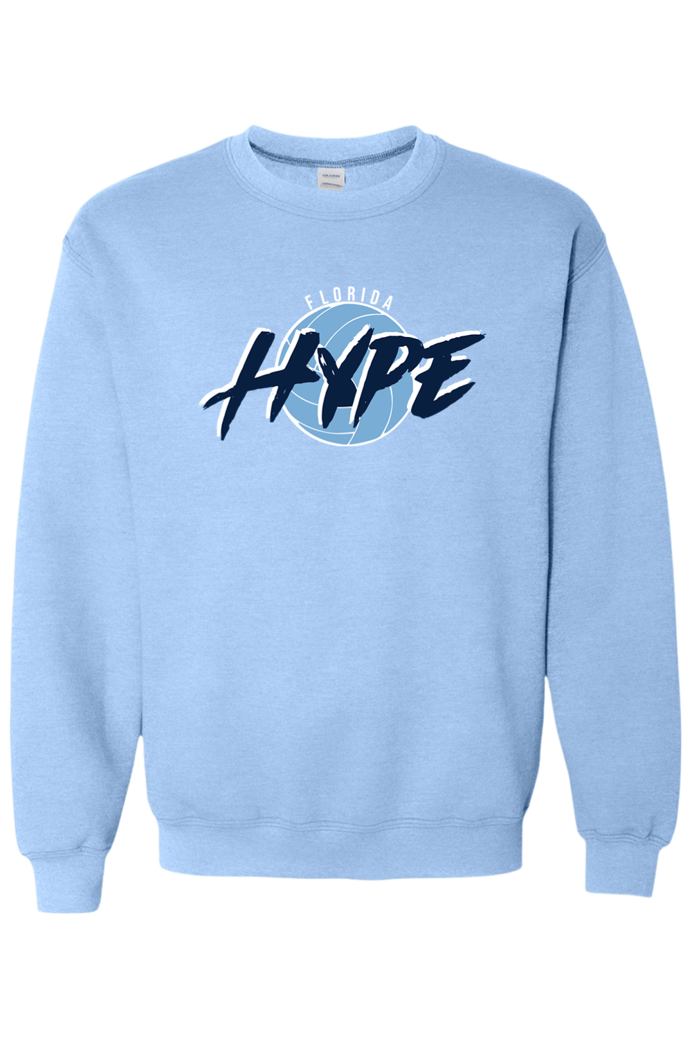 Florida Hype Volleyball Adult Heavyweight Sweatshirt Signature Lacrosse