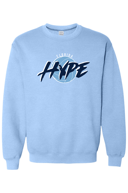 Florida Hype Volleyball Adult Heavyweight Sweatshirt Signature Lacrosse