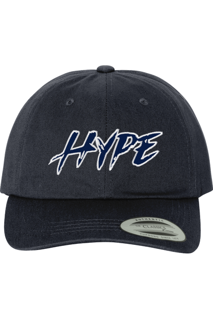 Florida Hype Volleyball Embroidered Dad Hat Signature Lacrosse