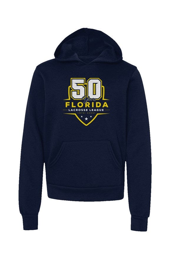 Florida Lacrosse League Premium Youth Hoodie Signature Lacrosse