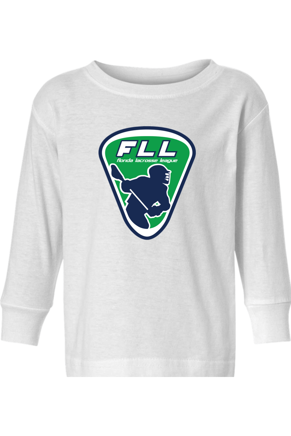 Florida Lacrosse League Toddler Long Sleeve T-Shirt Signature Lacrosse