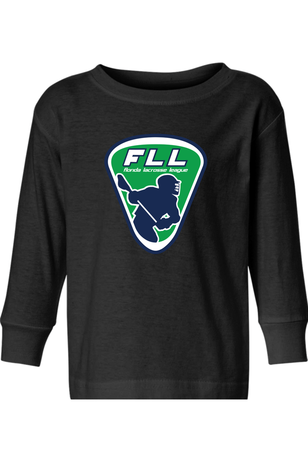 Florida Lacrosse League Toddler Long Sleeve T-Shirt Signature Lacrosse