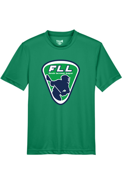 Florida Lacrosse League Youth Athletic T-Shirt Signature Lacrosse