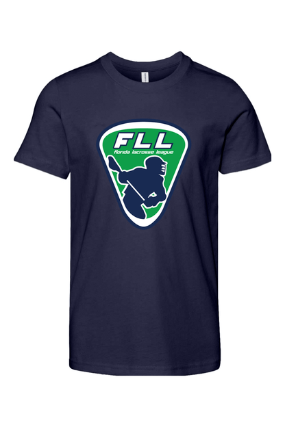 Florida Lacrosse League Youth Lifestyle T-Shirt Signature Lacrosse
