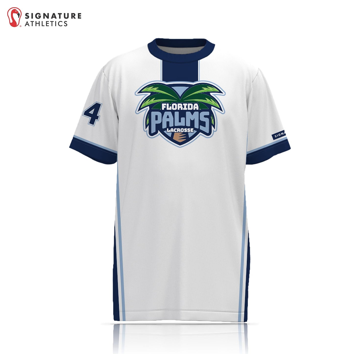 Florida Palms Lacrosse Women's Player Short Sleeve Shooting Shirt: 2025/2026 National Select Signature Lacrosse
