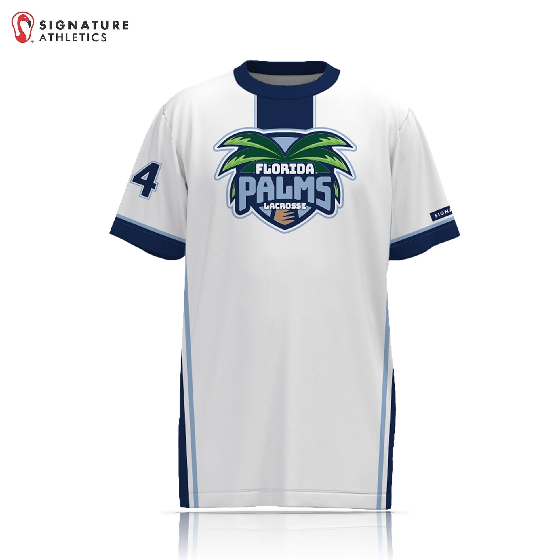 Florida Palms Lacrosse Women's Player Short Sleeve Shooting Shirt: 2025/2026 National Select Signature Lacrosse