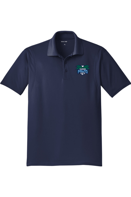 Florida Palms LC Adult Embroidered Athletic Polo Signature Lacrosse