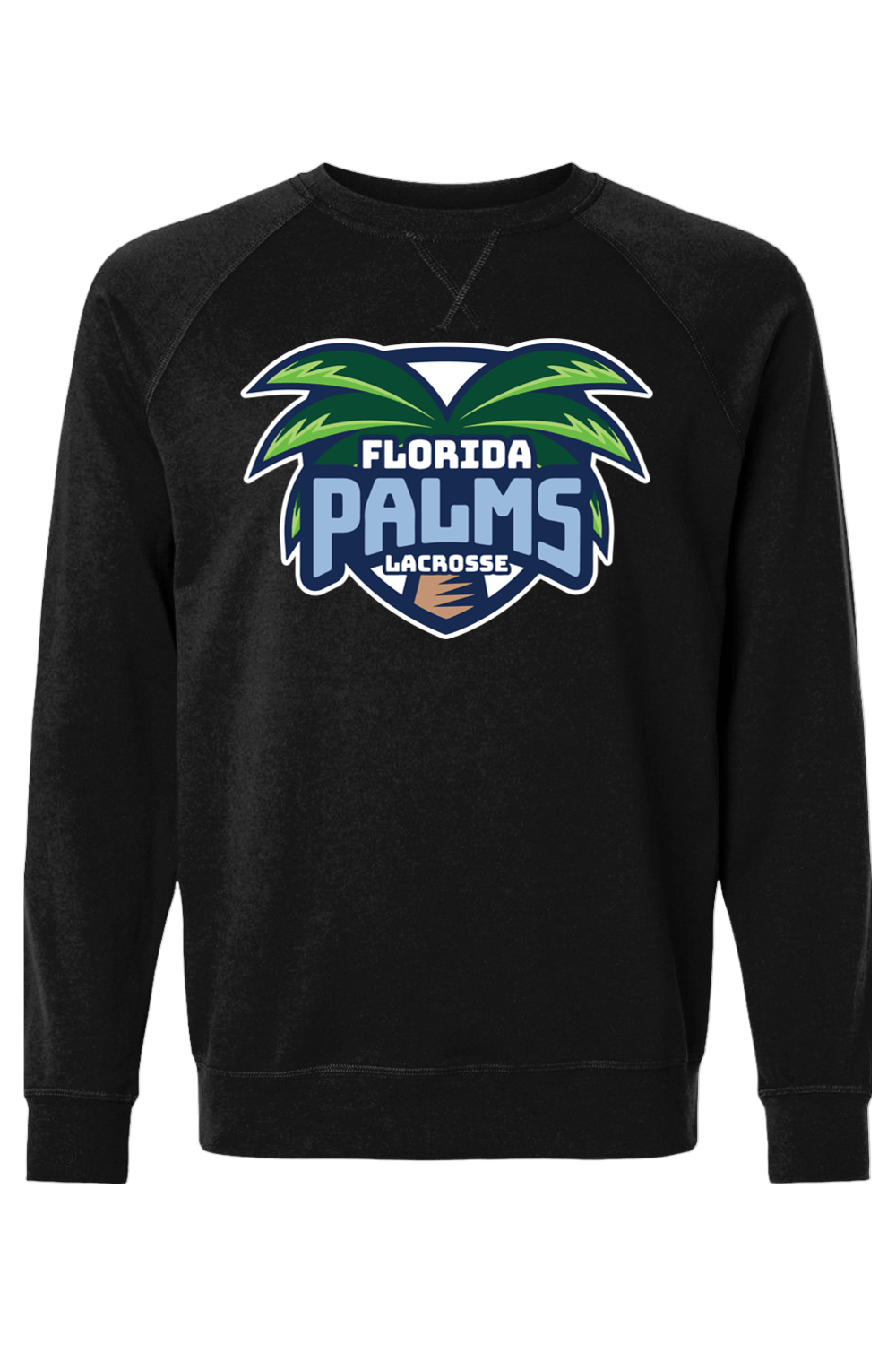 Florida Palms LC Adult Heavyweight Raglan Long Sleeve Signature Lacrosse