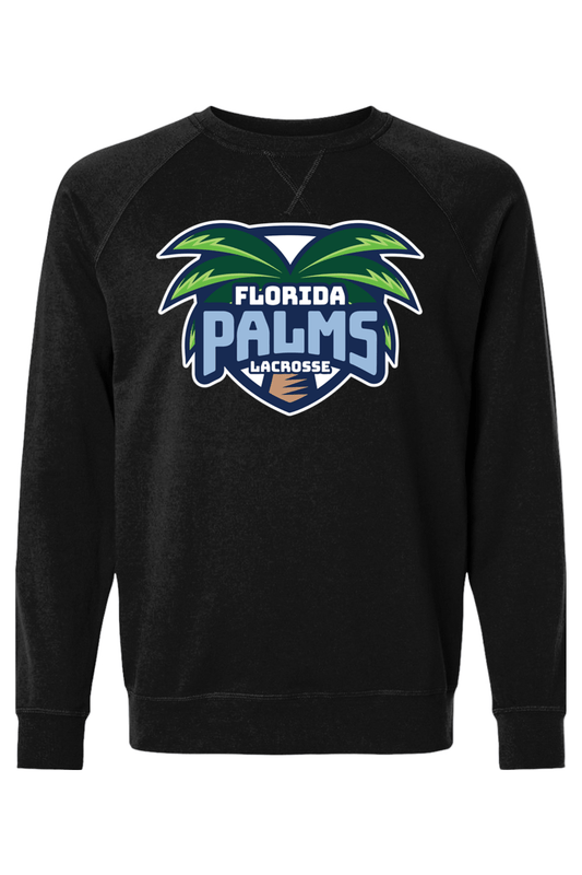 Florida Palms LC Adult Heavyweight Raglan Long Sleeve Signature Lacrosse