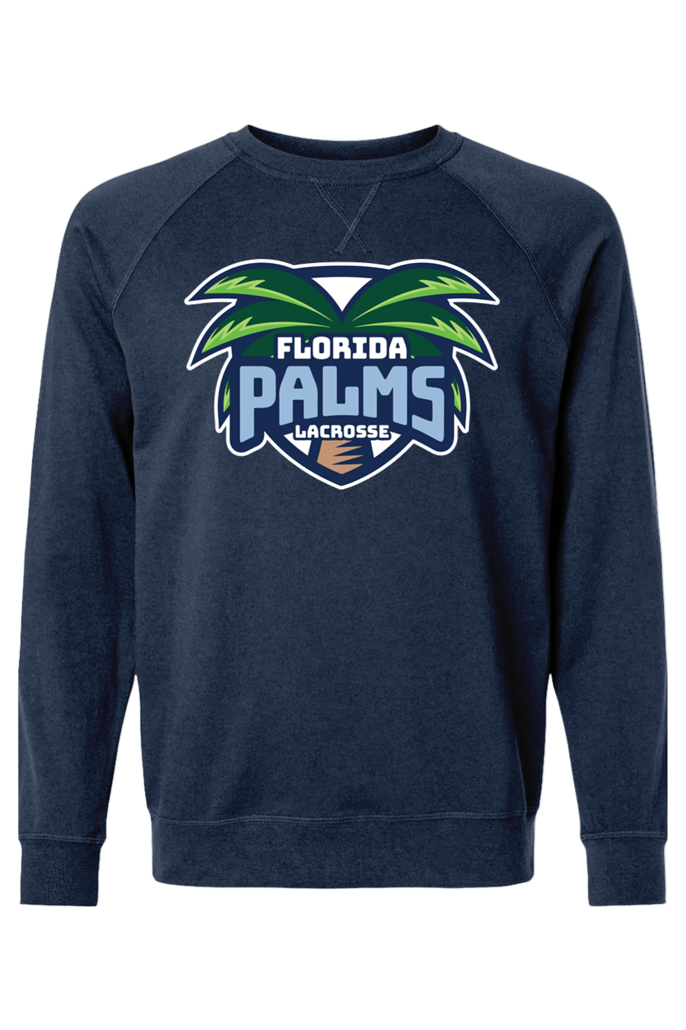 Florida Palms LC Adult Heavyweight Raglan Long Sleeve Signature Lacrosse