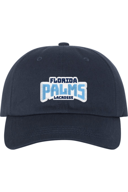 Florida Palms LC Embroidered Dad Hat Signature Lacrosse