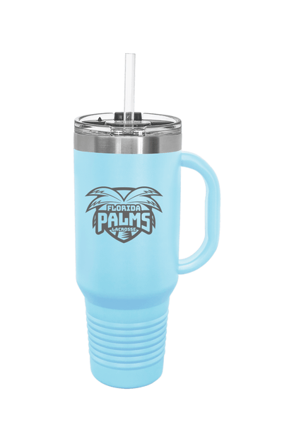 Florida Palms LC Insulated Travel Mug Signature Lacrosse
