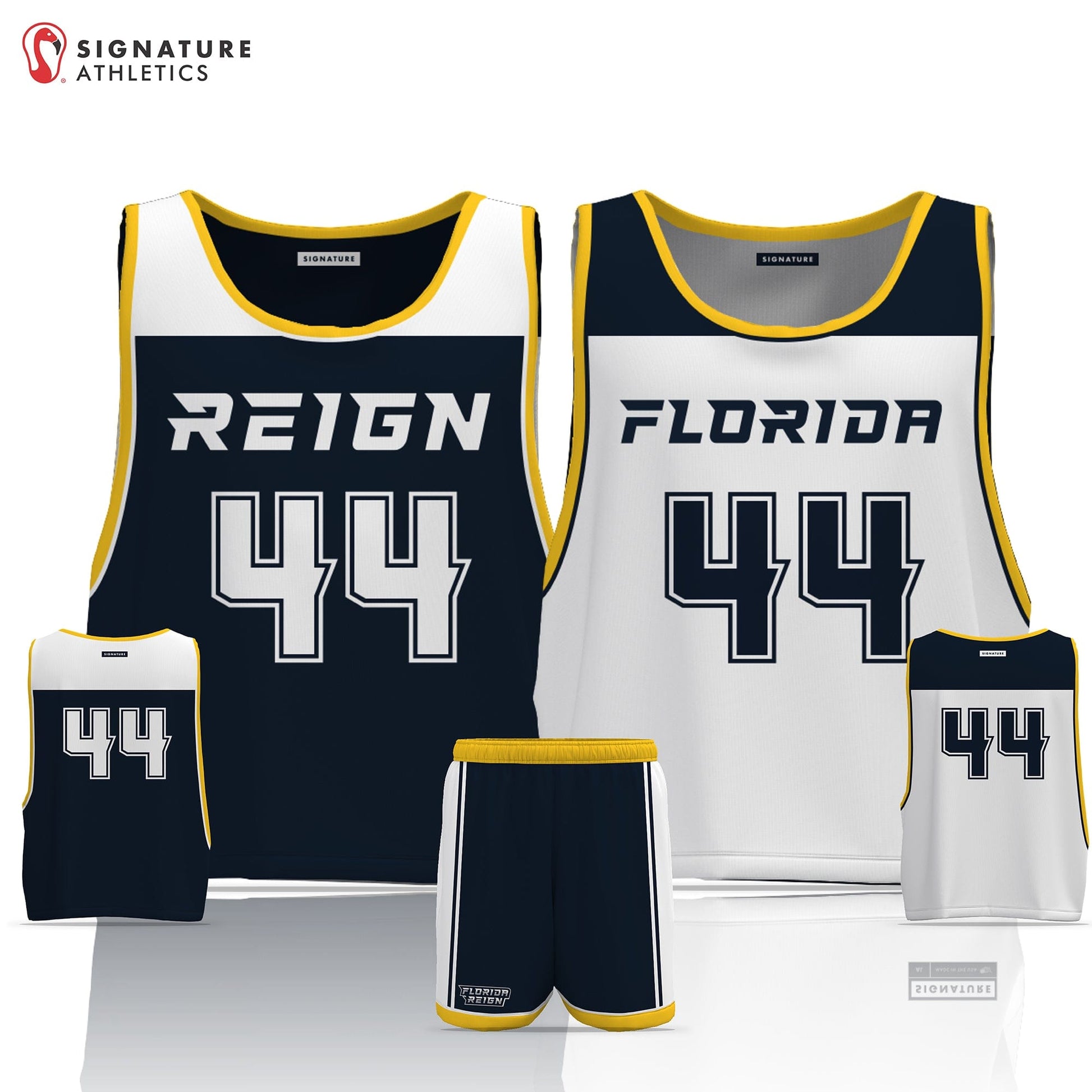Florida Reign Lacrosse Men's 3 Piece Player Game Package Signature Lacrosse
