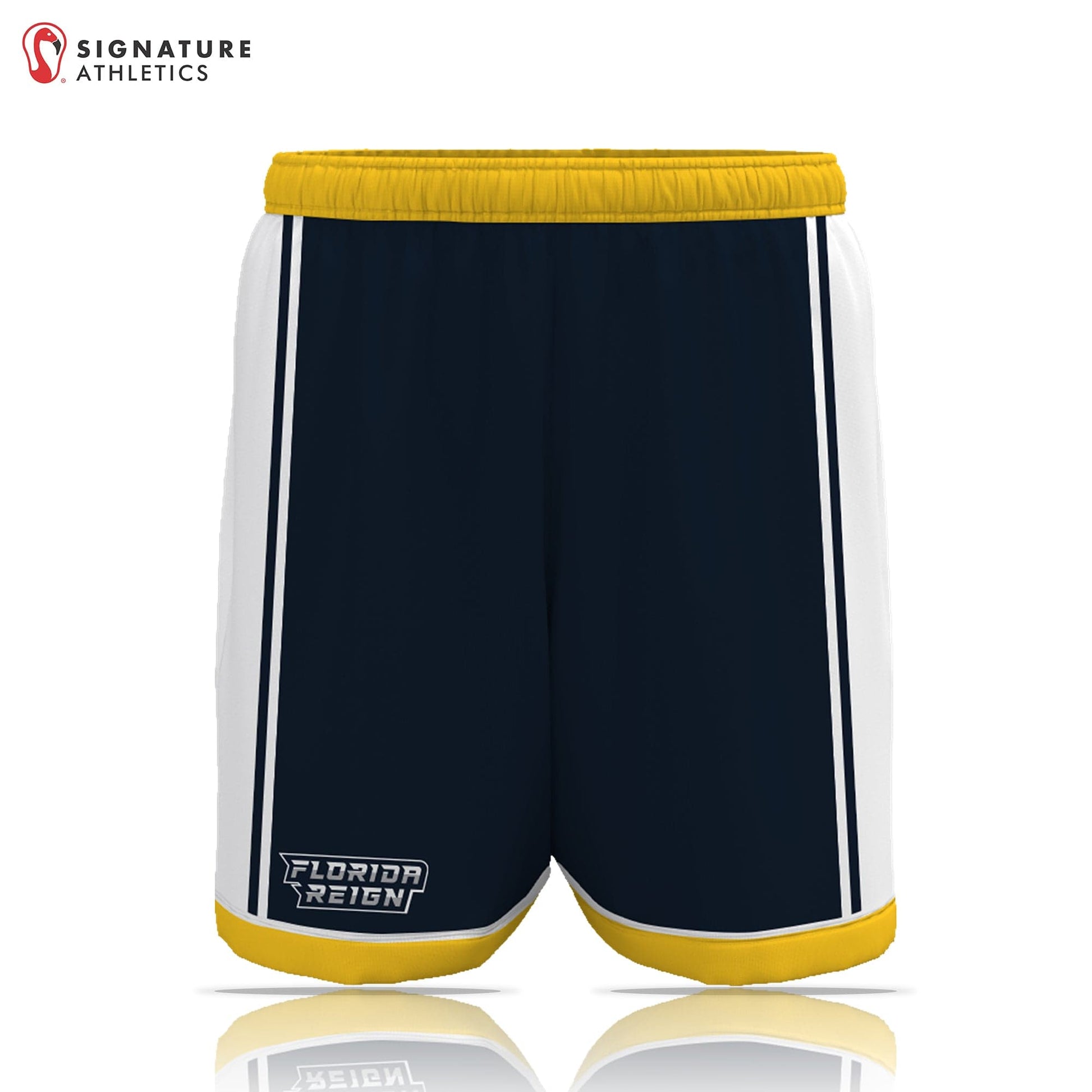 Florida Reign Lacrosse Men's Player Game Shorts Signature Lacrosse