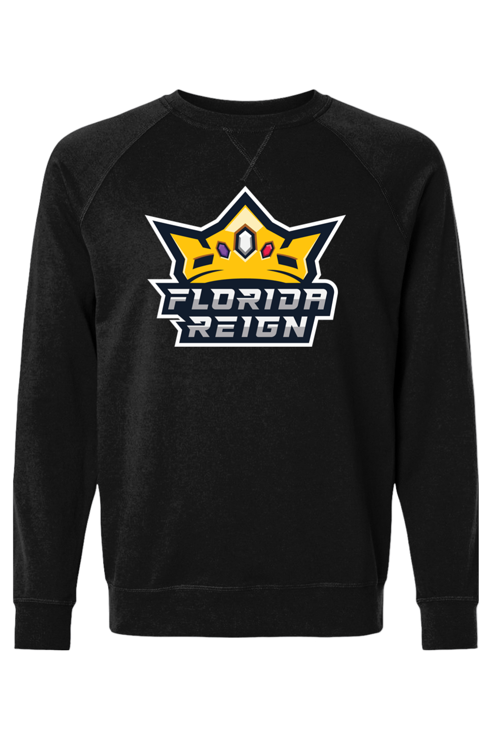 Florida Reign LC Adult Heavyweight Raglan Long Sleeve Signature Lacrosse