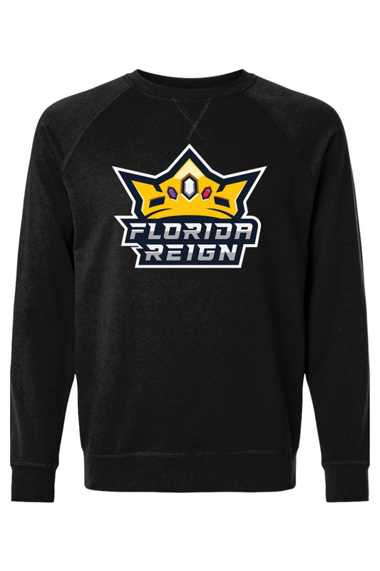 Florida Reign LC Adult Heavyweight Raglan Long Sleeve Signature Lacrosse