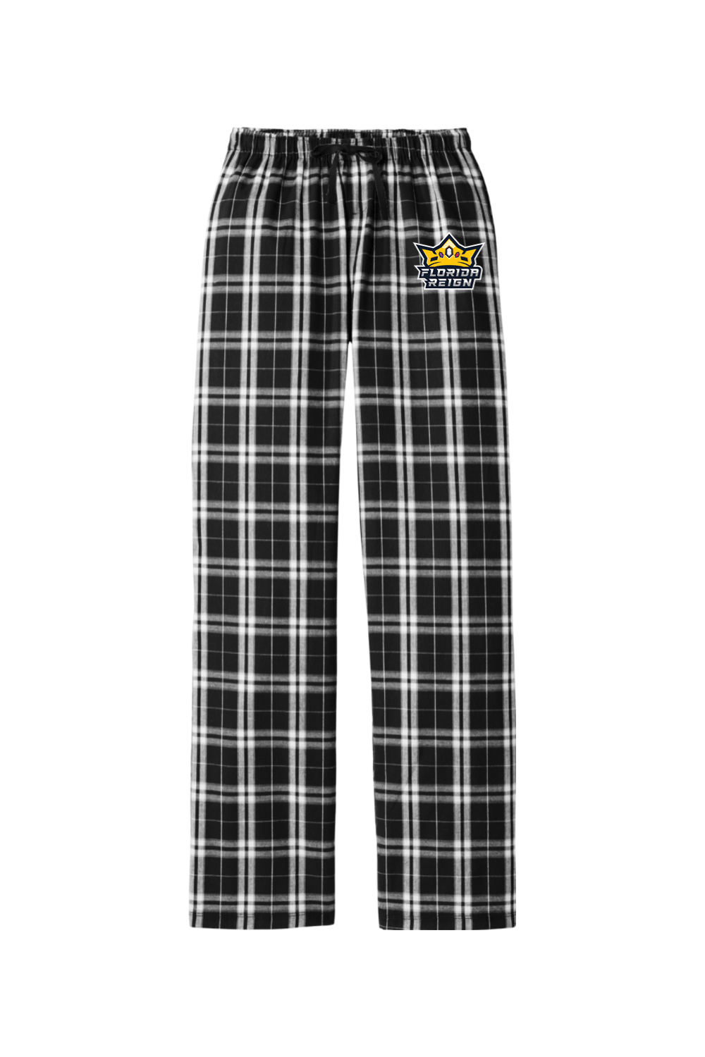 Florida Reign LC Adult Women's Flannel Plaid Pants Signature Lacrosse
