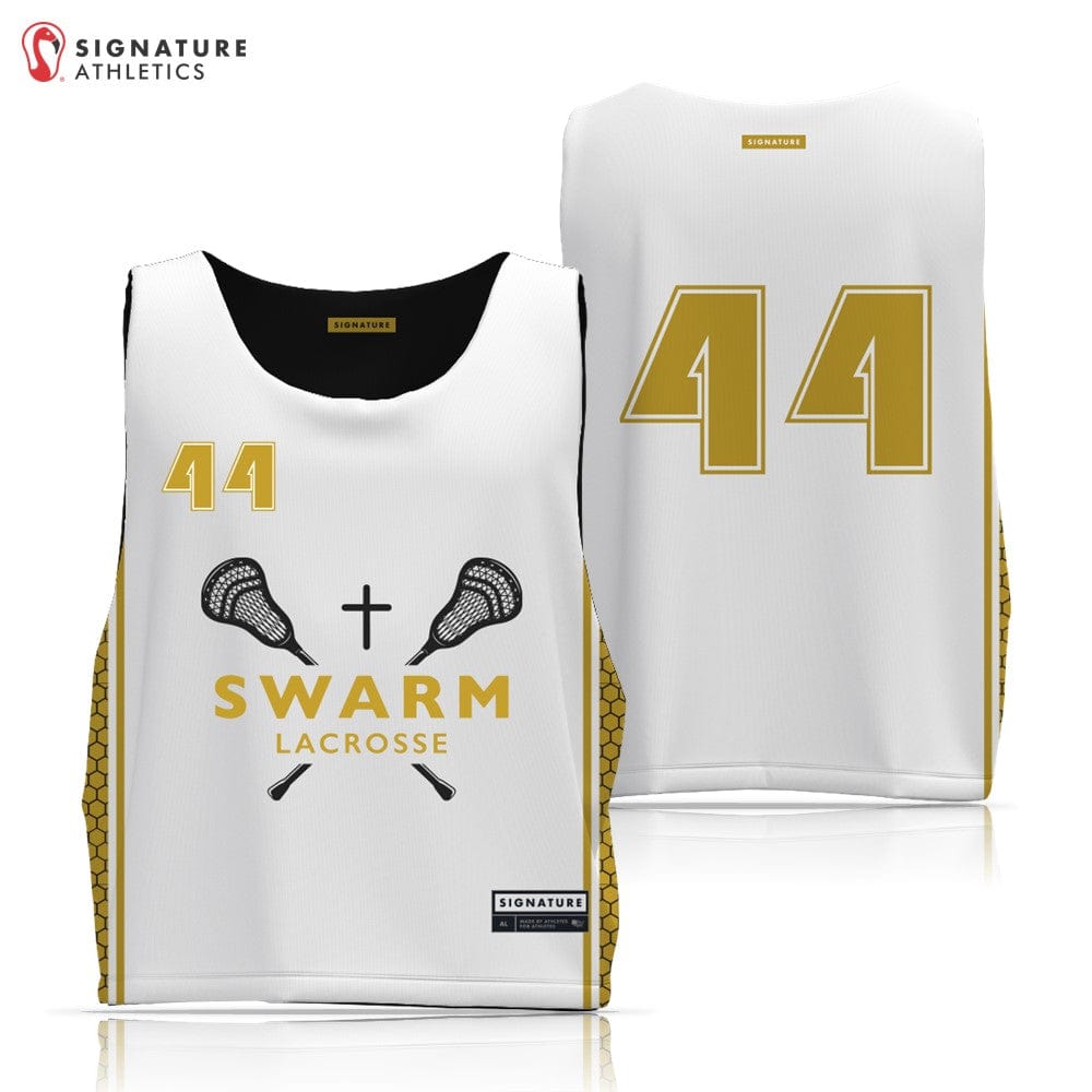 Florida Swarm Lacrosse Men's  Men's Player Reversible Pinnie Signature Lacrosse