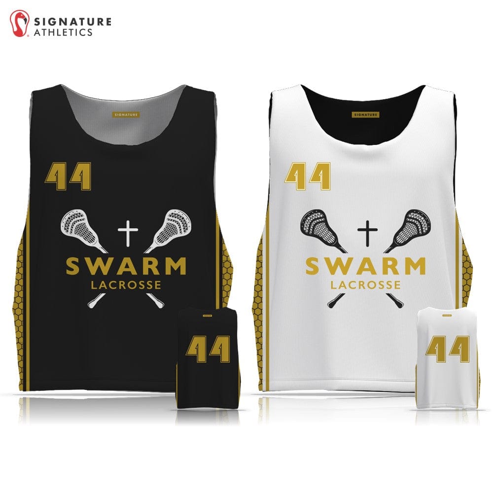 Florida Swarm Lacrosse Men's  Men's Player Reversible Pinnie Signature Lacrosse