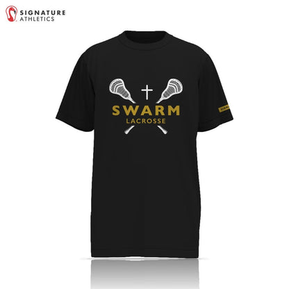 Florida Swarm Lacrosse Men's  Men's Player Short Sleeve Tech Tee: Florida Swarm Signature Lacrosse