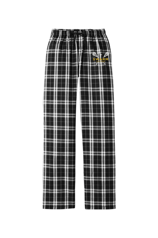 Florida Swarm LC Adult Women's Flannel Plaid Pants Signature Lacrosse