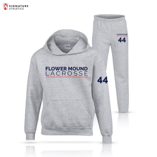 Flower Mound Custom Youth Hoodie and Sweatpants Signature Lacrosse