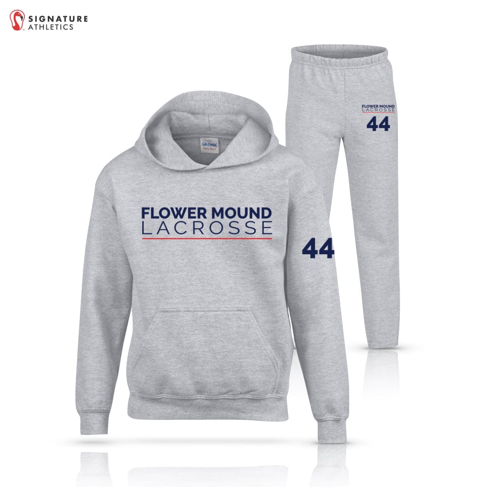 Flower Mound Custom Youth Hoodie and Sweatpants: Flower Mound Signature Lacrosse