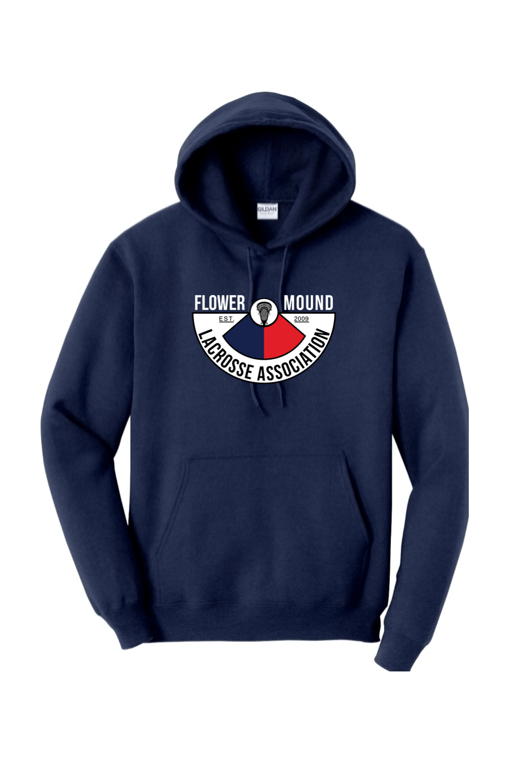 Flower Mound LC Adult Heavyweight Hoodie Signature Lacrosse