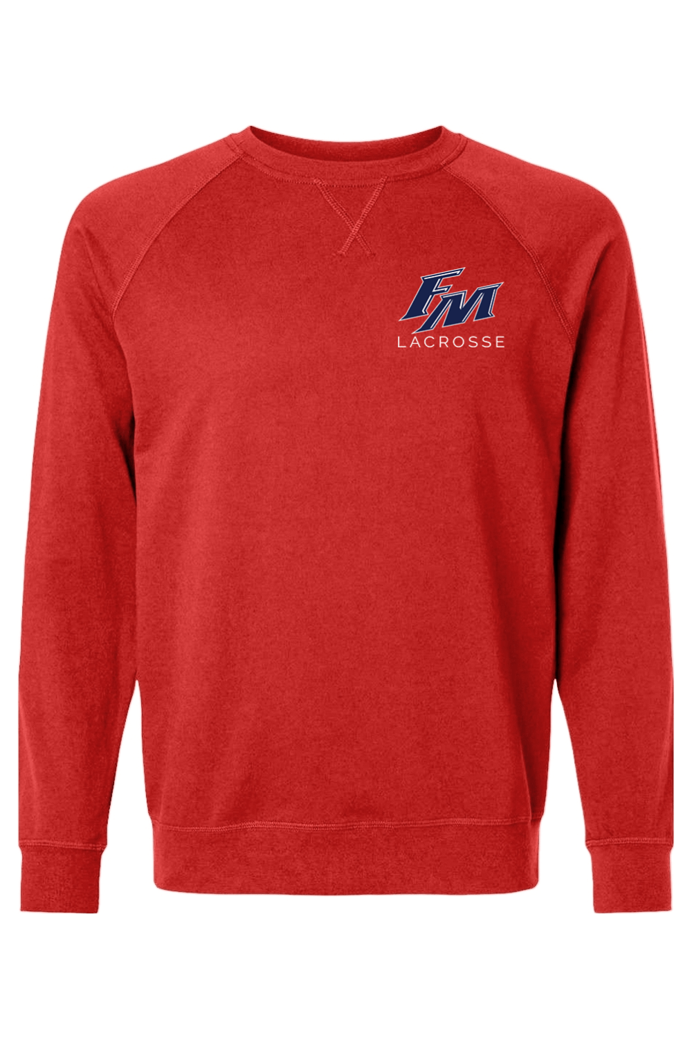 Flower Mound LC Adult Heavyweight Raglan Long Sleeve Signature Lacrosse