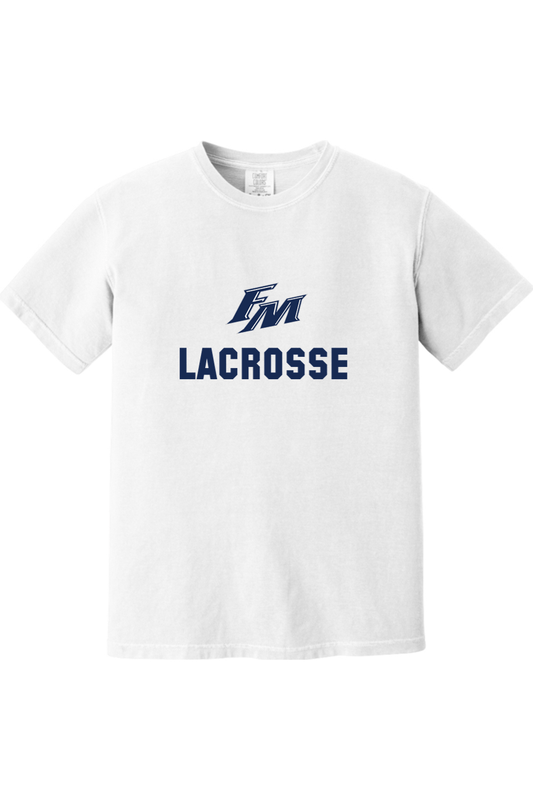 Flower Mound LC Comfort Colors Ringspun Short Sleeve Shirt Signature Lacrosse