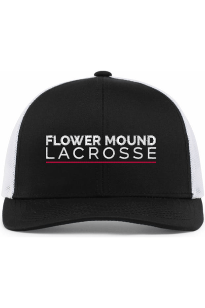 Flower Mound LC Embroidered Trucker Hat Signature Lacrosse
