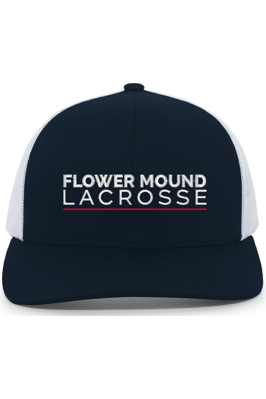 Flower Mound LC Embroidered Trucker Hat Signature Lacrosse