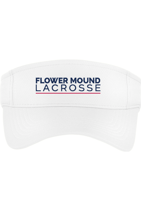 Flower Mound LC Embroidered Visor Signature Lacrosse