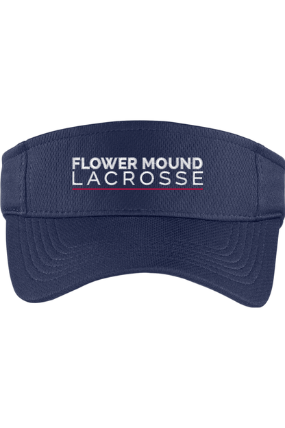 Flower Mound LC Embroidered Visor Signature Lacrosse
